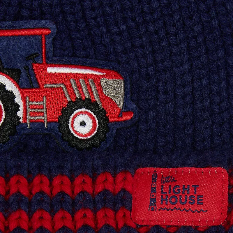 Lighthouse Bobbie Junior Bobble Hat - Red Tractor-1