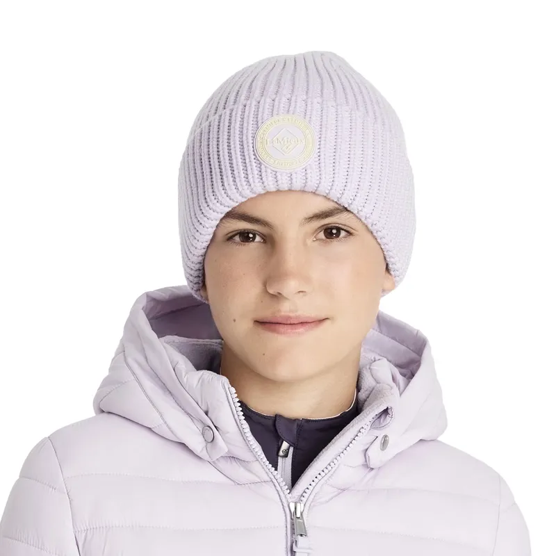 LeMieux Bodie Beanie - Lilac-2