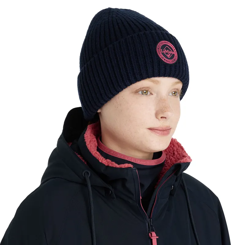 LeMieux Bodie Beanie - Navy-2