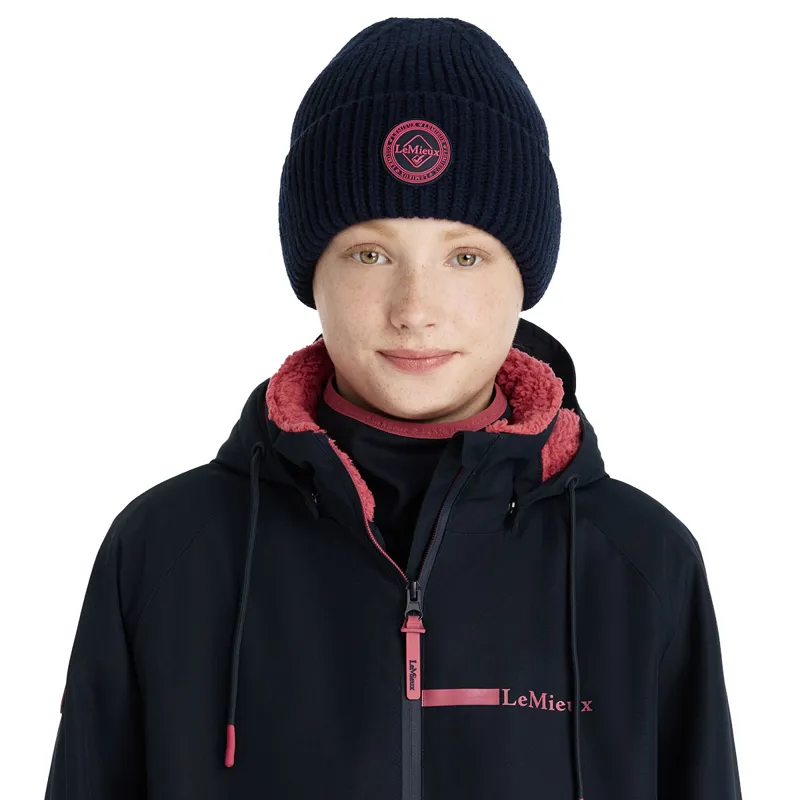 LeMieux Bodie Beanie - Navy-1