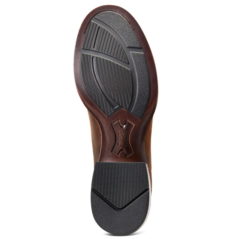 Ariat Mens Booker Ultra Round Toe Western Boots - Distressed Brown-2