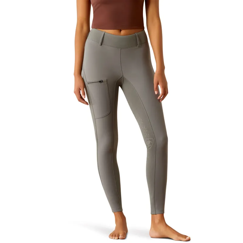 Ariat Boreas 2.0 Half Grip Ladies Riding Tights - Quiet Shade
