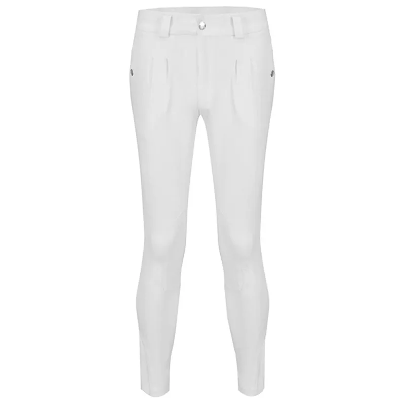 Equetech Boys Competition Breeches - White