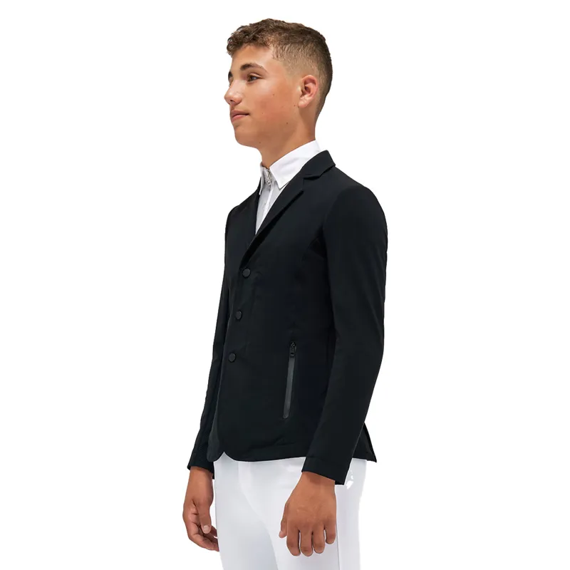 Cavalleria Toscana Junior Boys Competition Jacket - Black-1