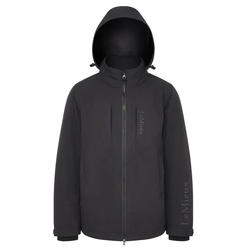 LeMieux Young Rider Boys Waterproof Team Jacket - Black