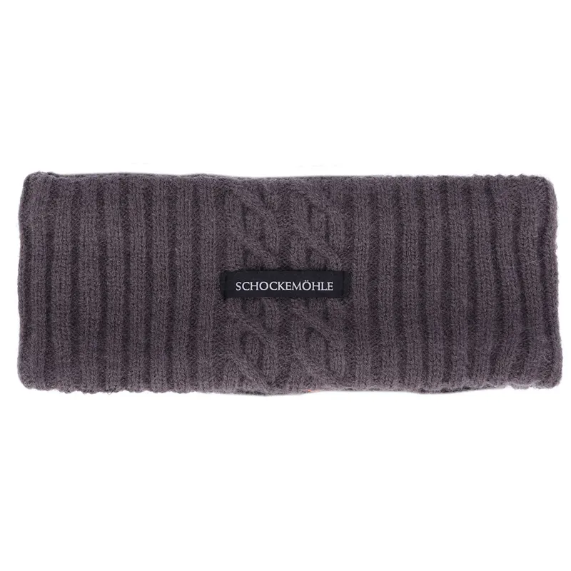 Schockemohle Braided Style Headband - Dusty Chocolate