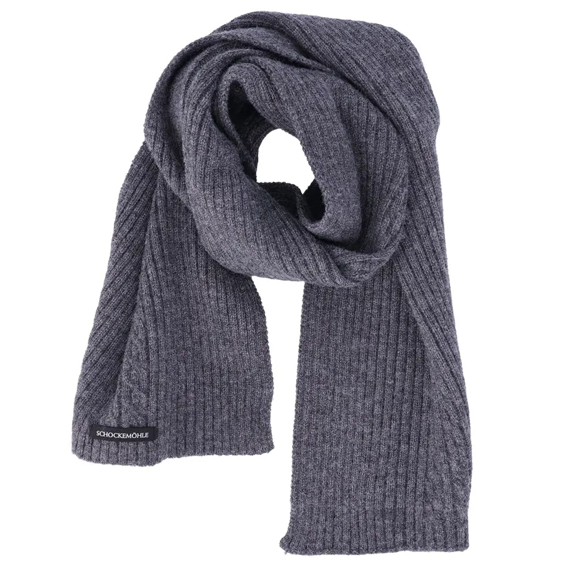 Schockemohle Braided Style Scarf - Grey