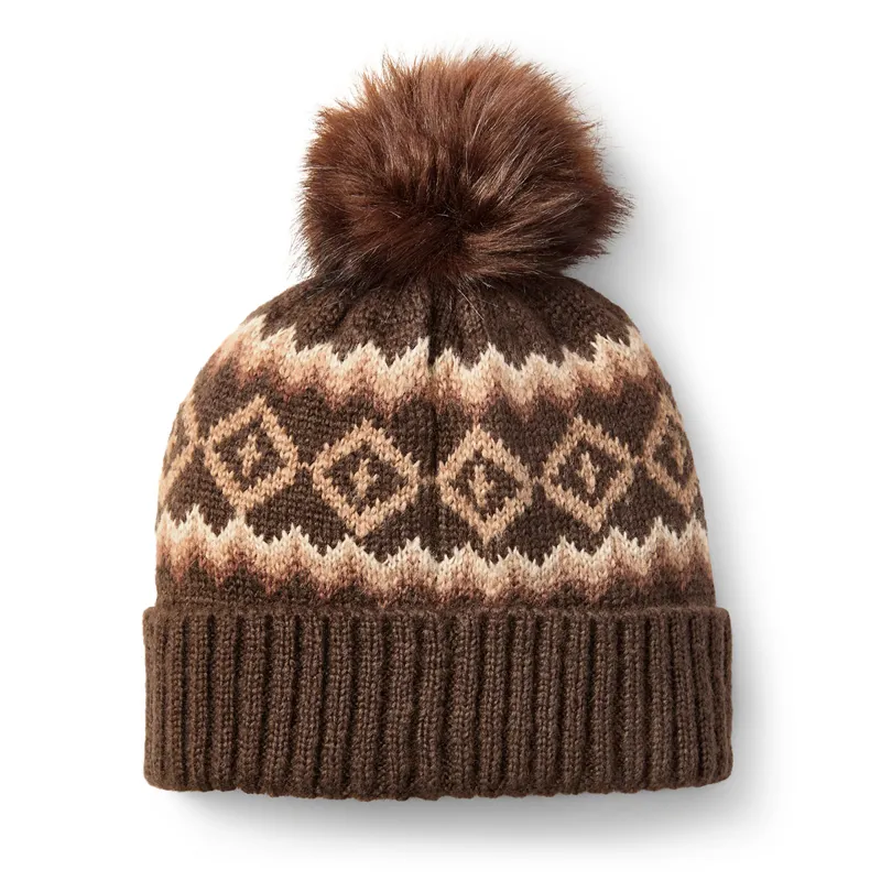 Ariat Bristol Beanie - Chocolate Brown-1