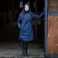 EQUIDRY Bronte Womens Waterproof Riding Coat - Navy