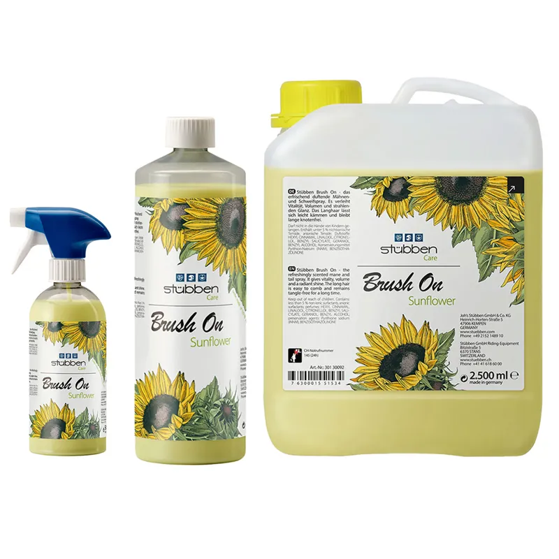 Stubben Brush On Grooming Spray - Sunflower