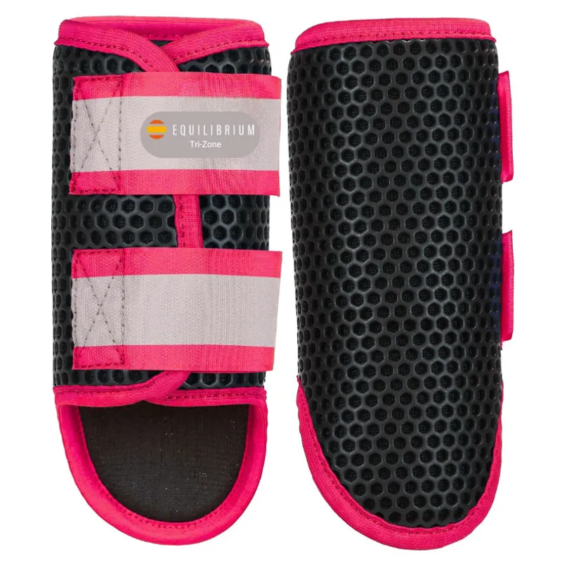 Equilibrium Tri-Zone Brushing Boots - Fluorescent Pink