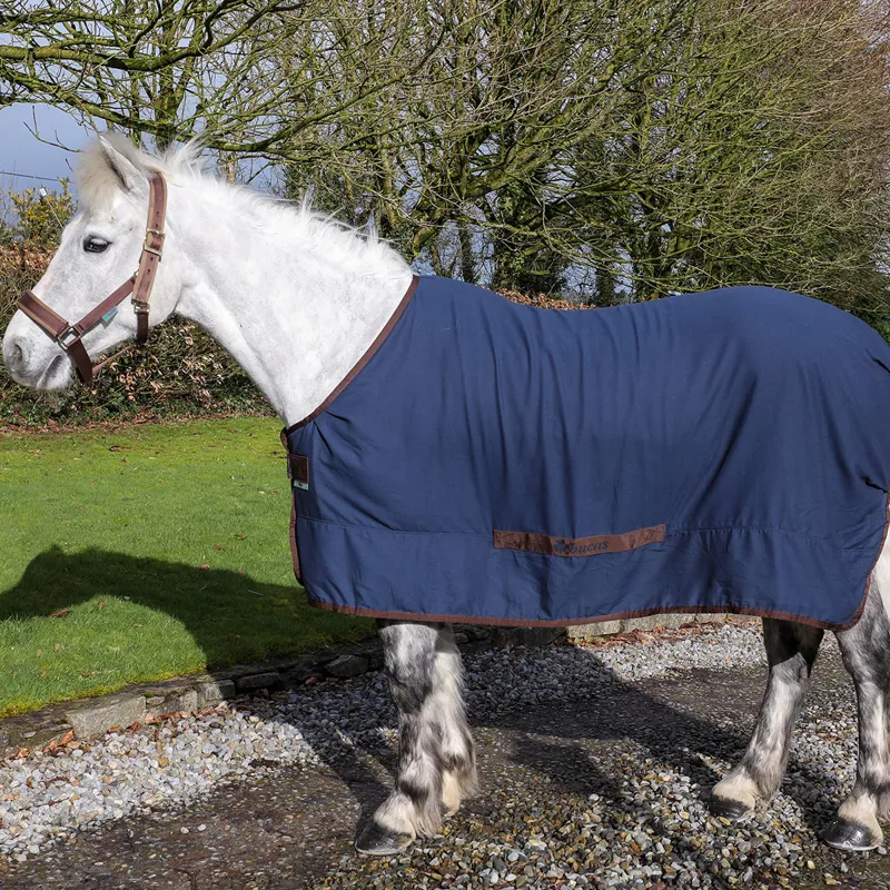 Bucas Linen Cool Sheet - Navy-3