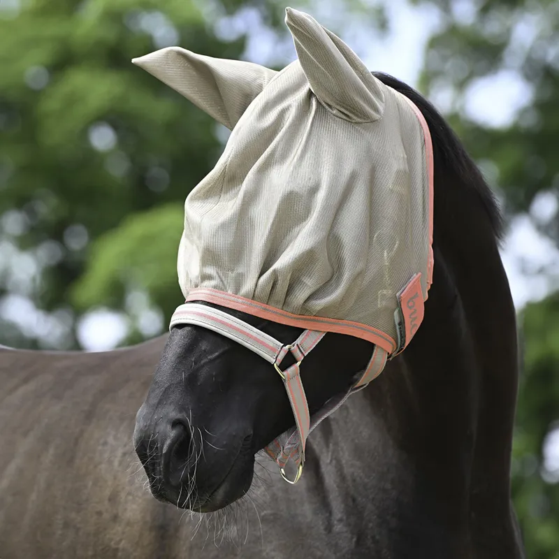 Bucas Freedom Fly Mask - Hazelnut