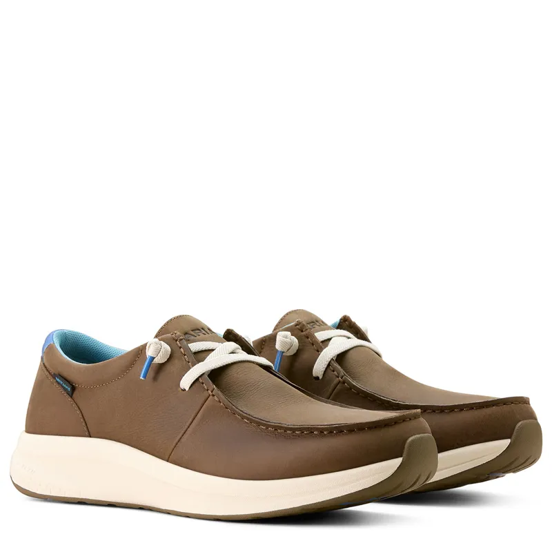 Ariat Buckeye Mens Waterproof Shoes - Artisan Tan-4