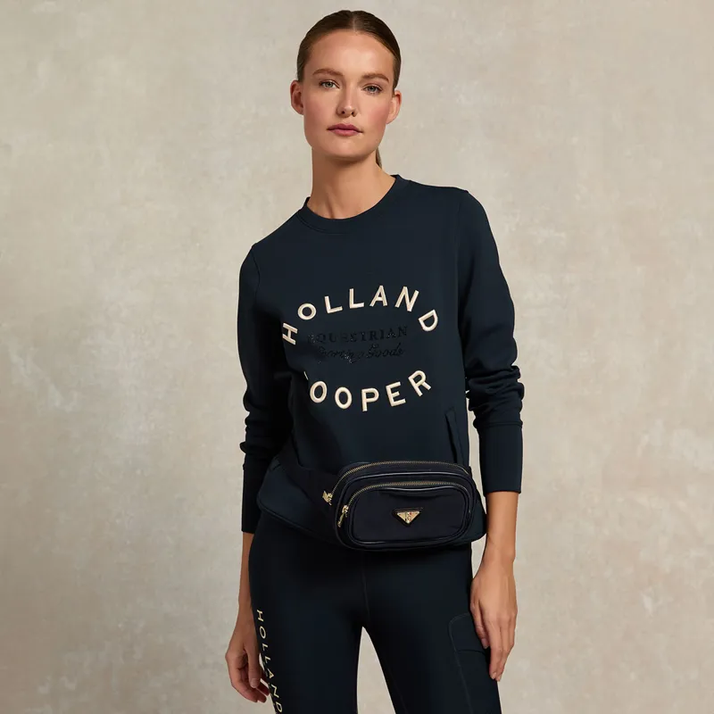 Holland Cooper Burghley Belt Bag - Ink Navy-7