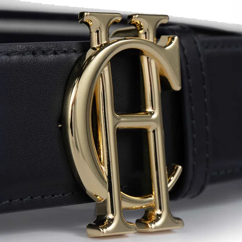 Holland Cooper Burghley Logo Ladies Belt - Ink Navy-2