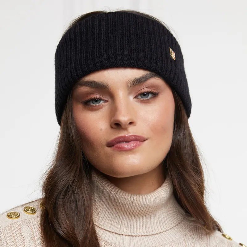 Holland Cooper Burghley Headband - Black-6