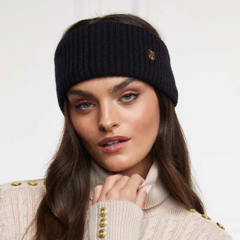 Holland Cooper Burghley Headband - Black-5