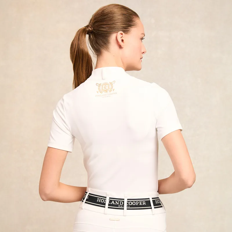 Holland Cooper Burghley Logo Ladies Belt - Black-2