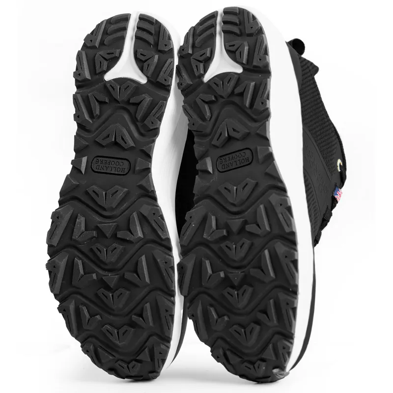 Holland Cooper Burghley Ladies Waterproof Trainers - Black-5