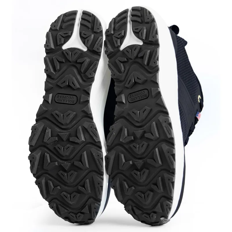 Holland Cooper Burghley Ladies Waterproof Trainers - Ink Navy-4