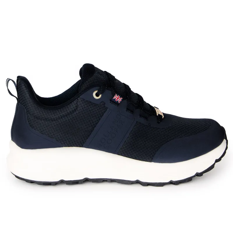 Holland Cooper Burghley Ladies Waterproof Trainers - Ink Navy-2
