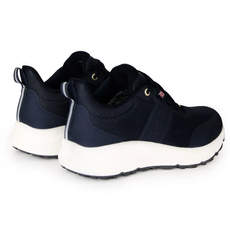 Holland Cooper Burghley Ladies Waterproof Trainers - Ink Navy-1
