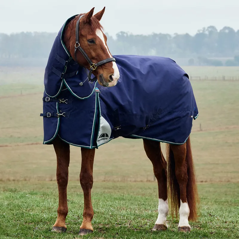 WeatherBeeta ComFiTec Plus Dynamic 220g Detach-A-Neck Turnout - Navy-4