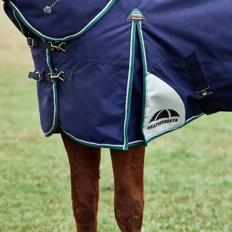 WeatherBeeta ComFiTec Plus Dynamic 0g Detach-A-Neck Turnout - Navy-3