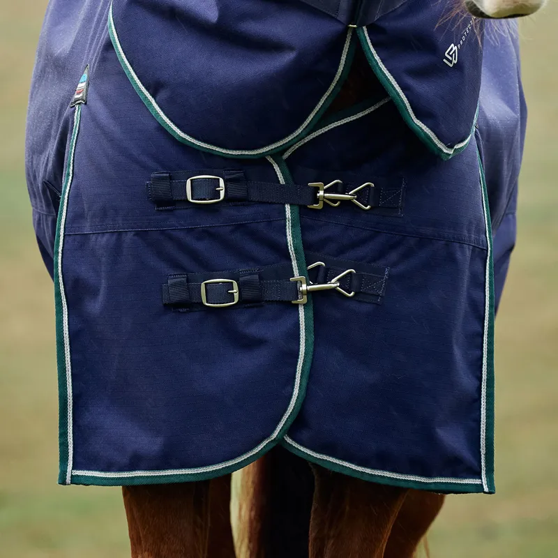 WeatherBeeta ComFiTec Plus Dynamic 100g Detach-A-Neck Turnout - Navy-2