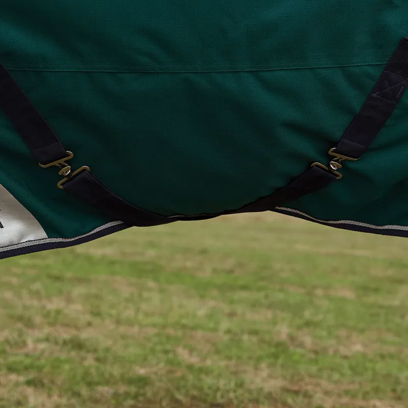 WeatherBeeta ComFiTec Plus Dynamic 100g High Neck Turnout Rug - Green-7
