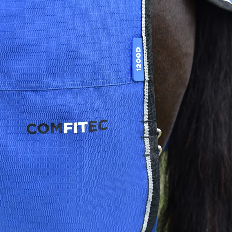 WeatherBeeta ComFiTec Essential 220g Combo Turnout Rug - Cobalt/Black-7