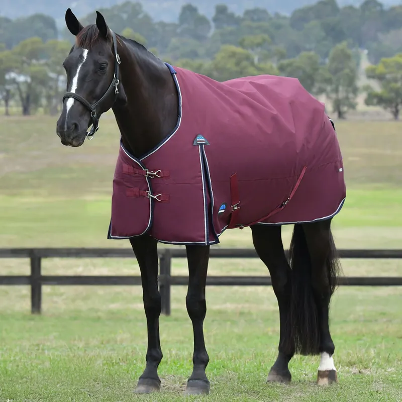 WeatherBeeta ComFiTec Essential 50g Standard Turnout Rug - Burgundy