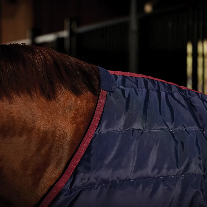 WeatherBeeta ComFiTec 210D Channel Quilt 220g Stable Rug - Navy-1