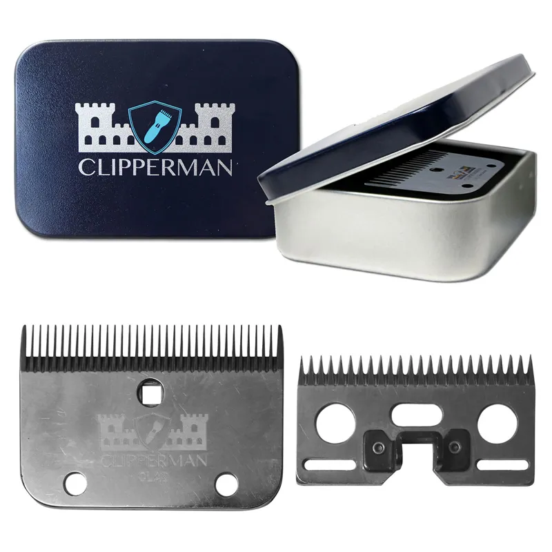 Clipperman CLA2 High Quality Steel Clipper Blade Set - 3mm