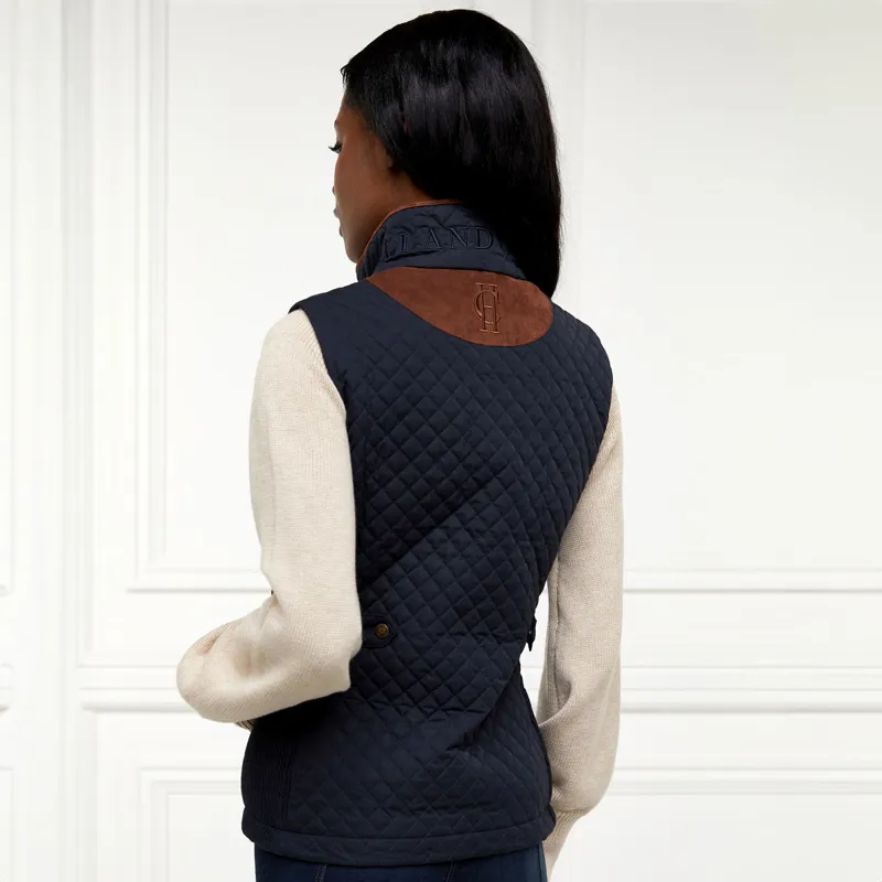 Holland Cooper Cambridge Ladies Gilet - Ink Navy-3