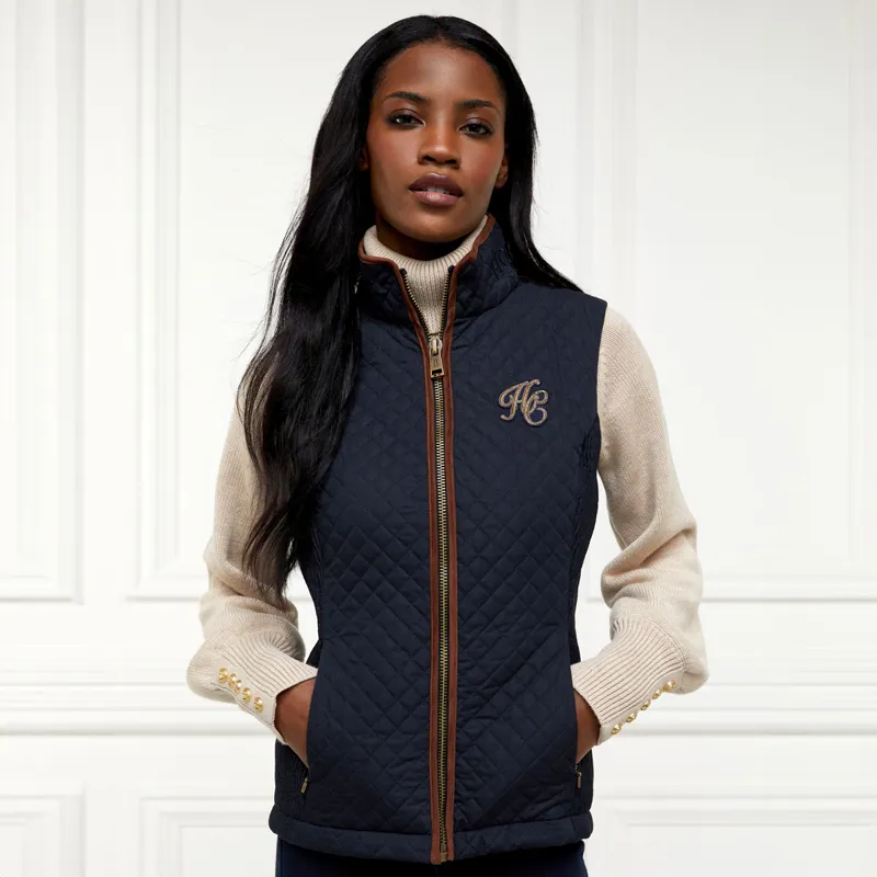Holland Cooper Cambridge Ladies Gilet - Ink Navy-2