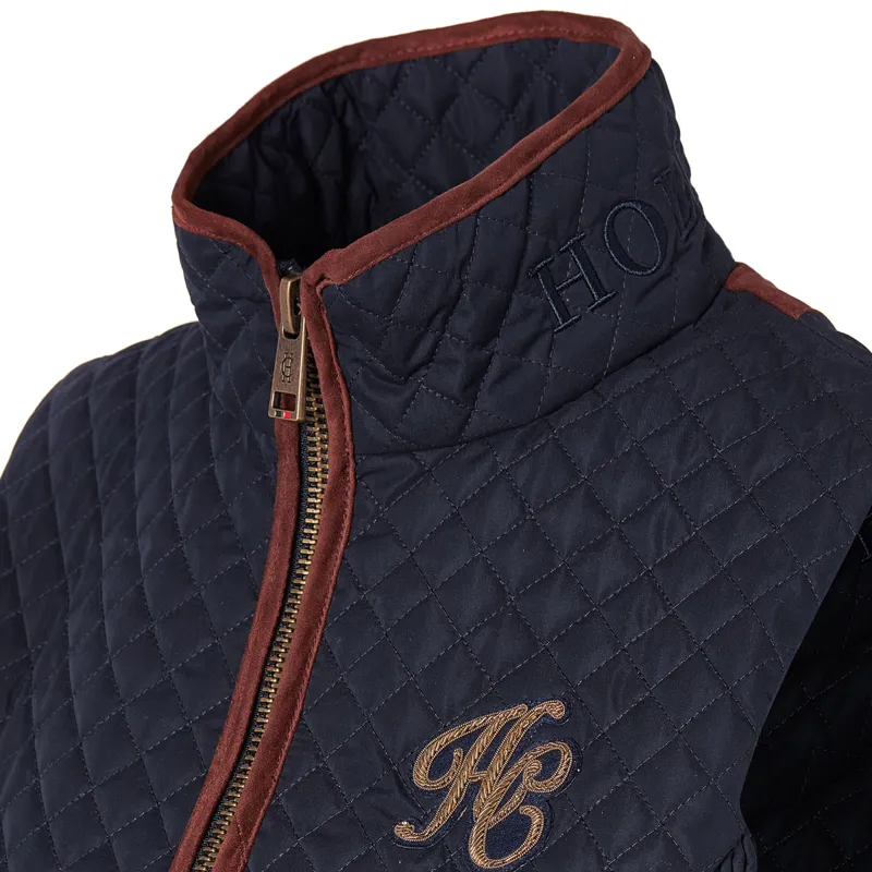 Holland Cooper Cambridge Ladies Gilet - Ink Navy-9