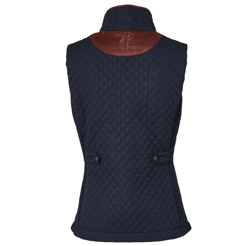 Holland Cooper Cambridge Ladies Gilet - Ink Navy-7