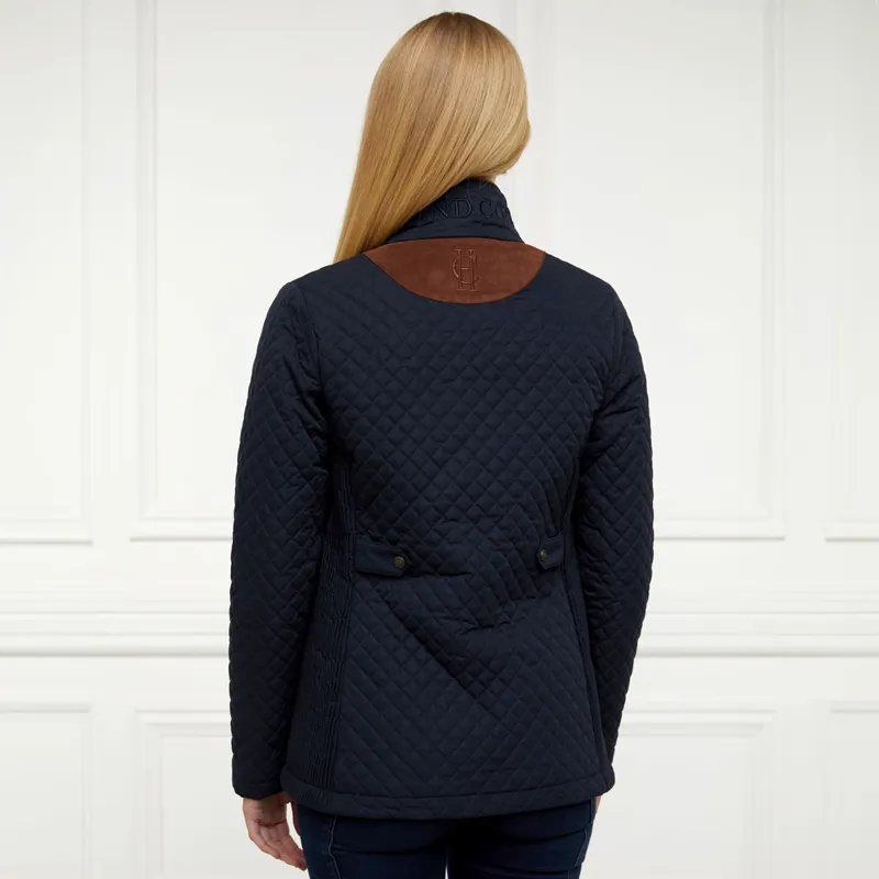 Holland Cooper Cambridge Ladies Jacket - Ink Navy-9