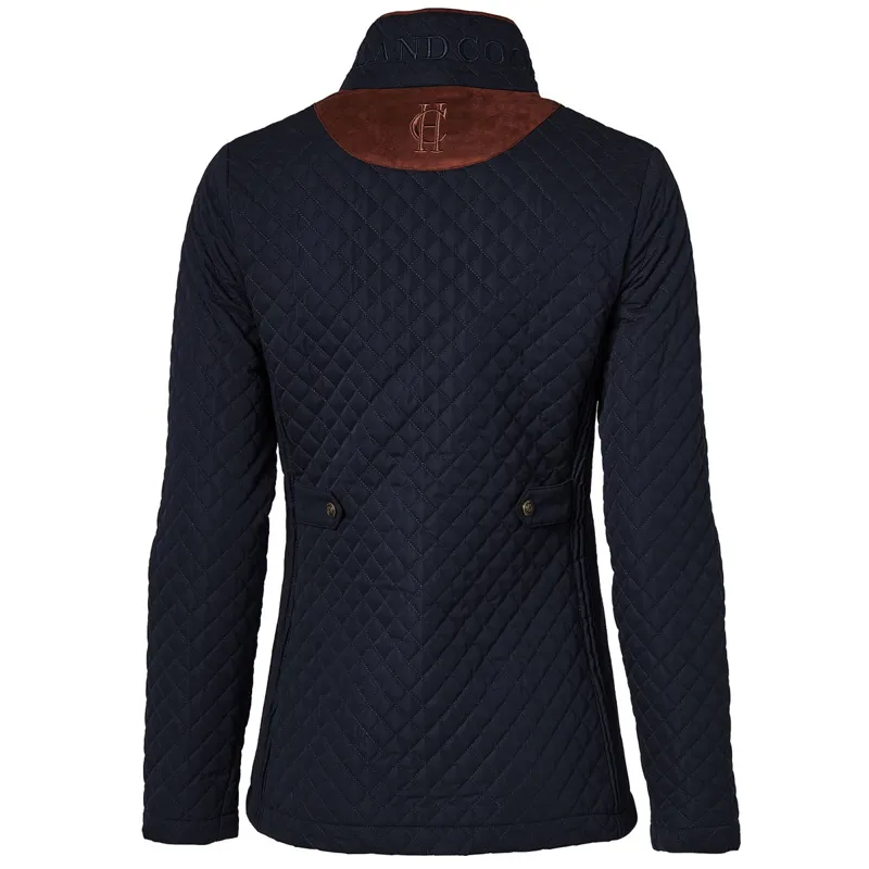Holland Cooper Cambridge Ladies Jacket - Ink Navy-4