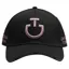 Cavalleria Toscana Logo Cotton Unisex Cap - Black/Grape Shake
