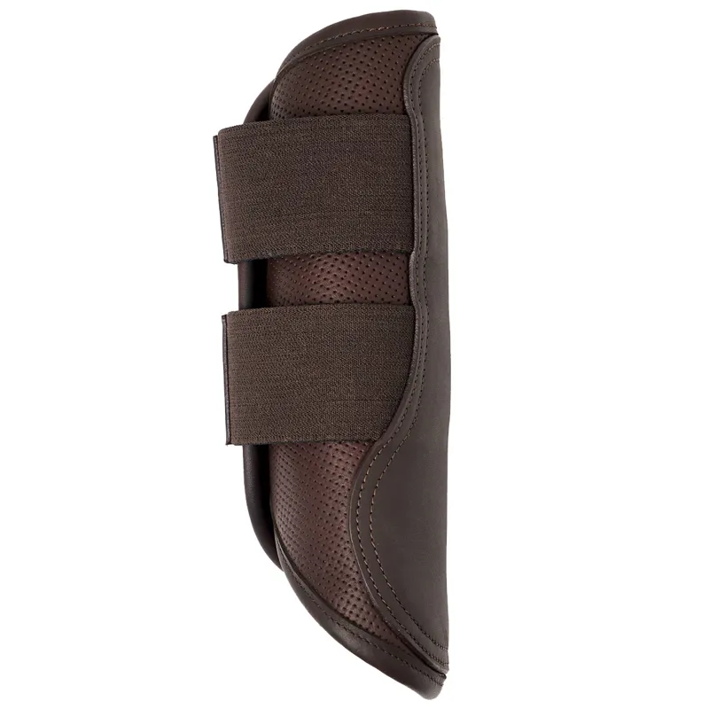 LeMieux Capella Leather Brushing Boots - Brown-1