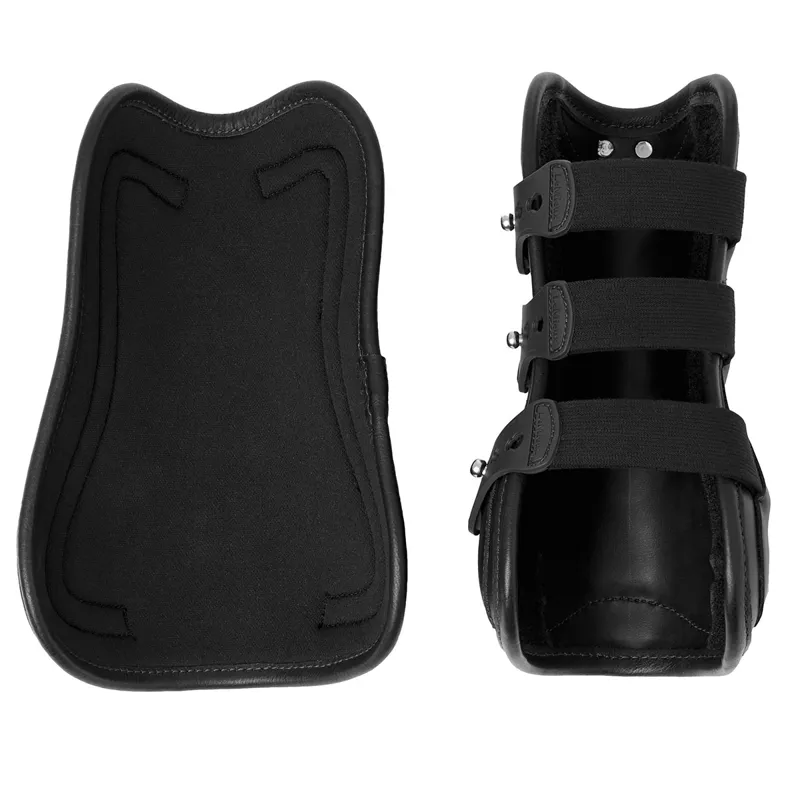 LeMieux Capella 3 Strap Tendon Boots - Black-2