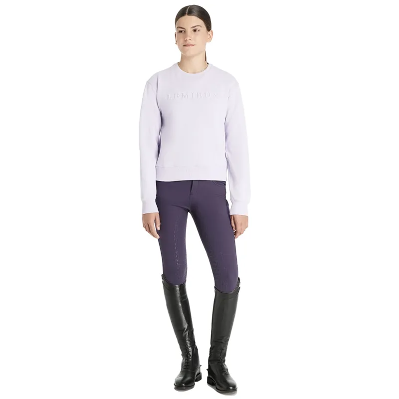 LeMieux Young Rider Carmen Junior Sweater - Lilac-1