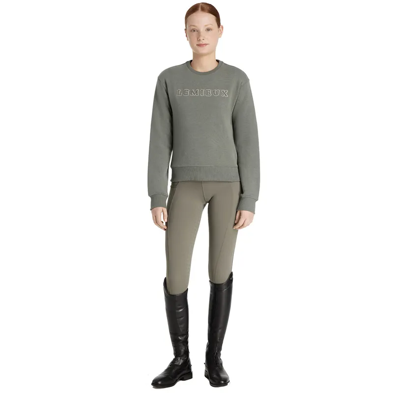 LeMieux Young Rider Carmen Junior Sweater - Rosemary-4
