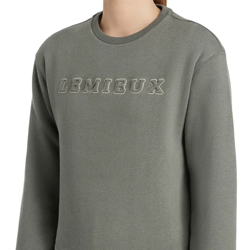 LeMieux Young Rider Carmen Junior Sweater - Rosemary-3