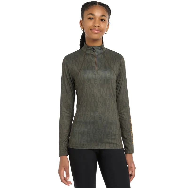 LeMieux Young Rider Casey Junior Long Sleeve Base Layer - Alpine-4