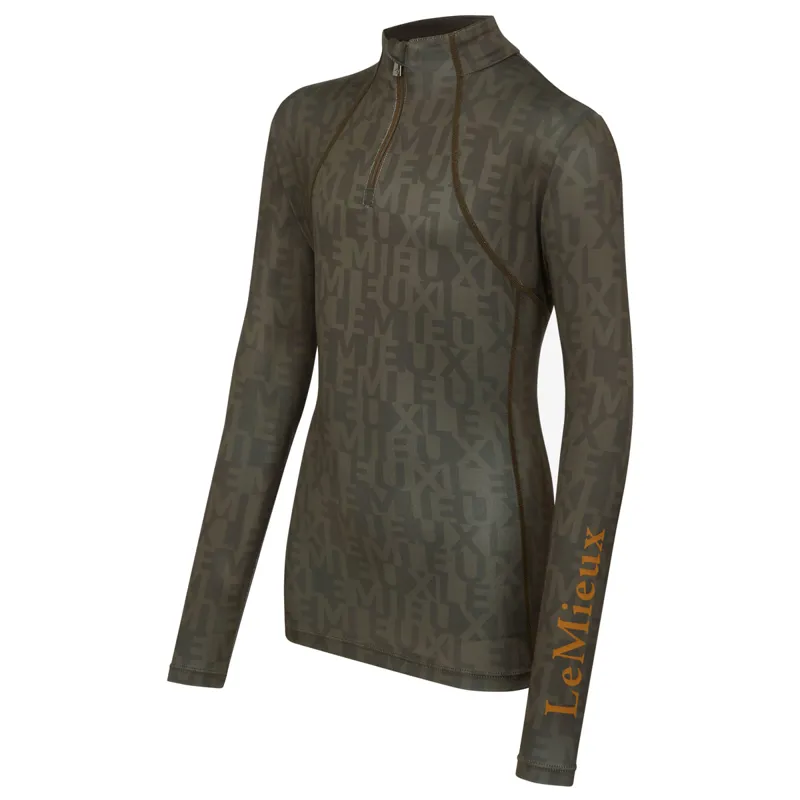 LeMieux Young Rider Casey Junior Long Sleeve Base Layer - Alpine-2