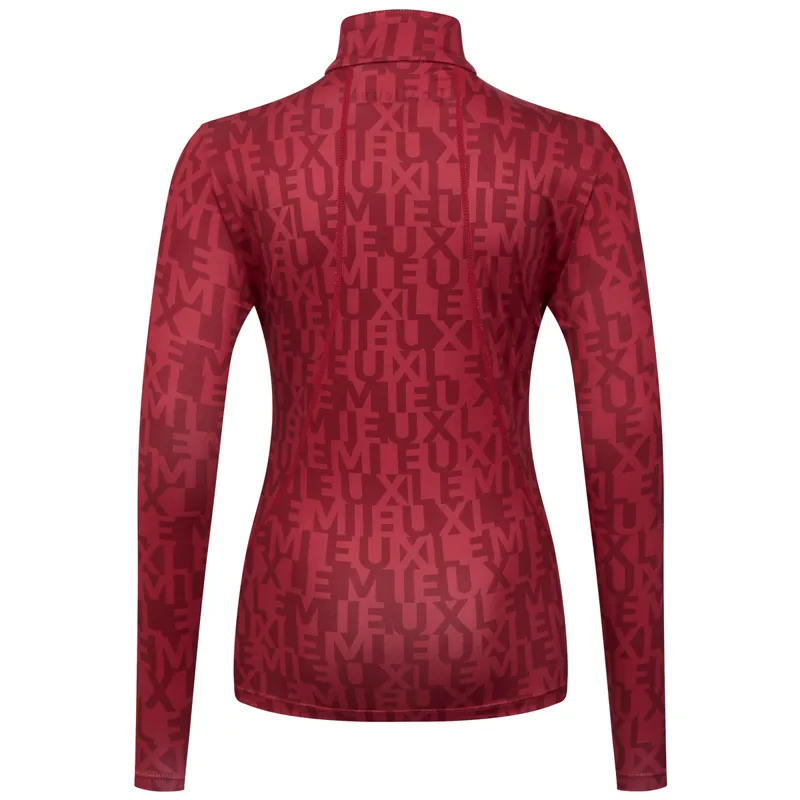 LeMieux Young Rider Casey Junior Long Sleeve Base Layer - Ember-1